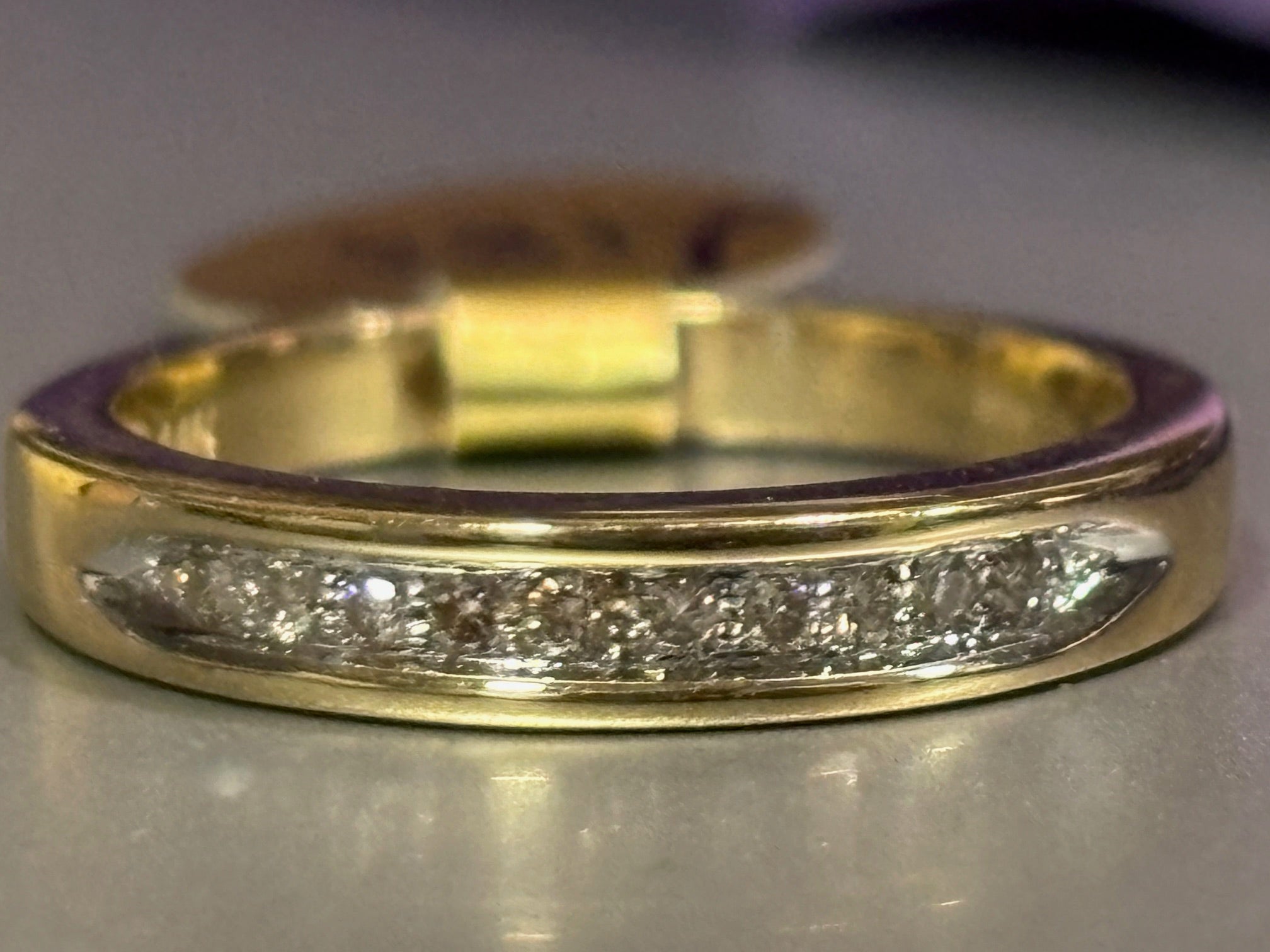 Diamond Half Eternity Ring