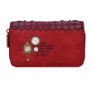 Tick Tock Clock Shop Medium Zip Around Wallet