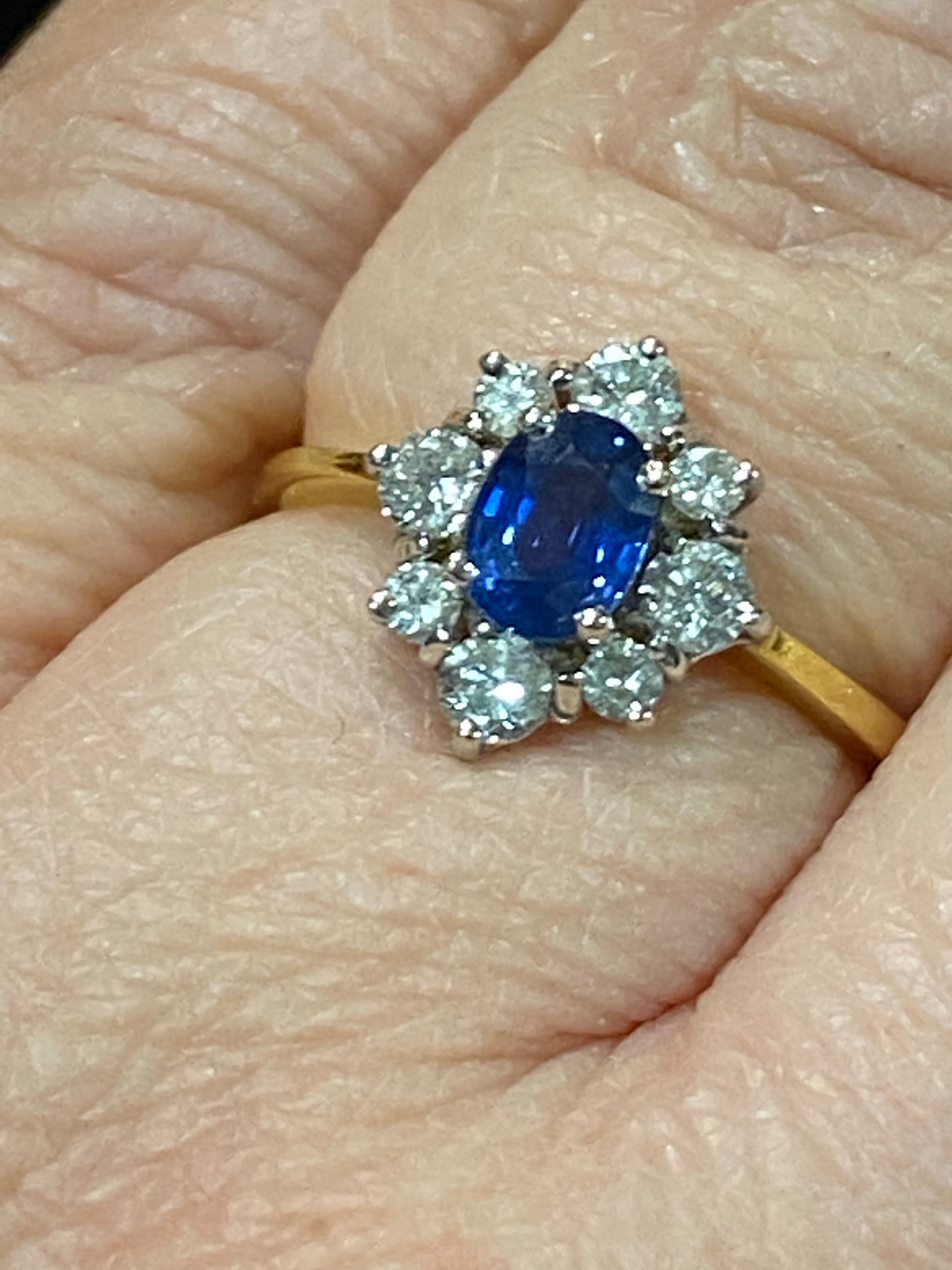 Gem Stone Ring - Sapphire
