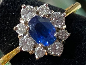 Gem Stone Ring - Sapphire